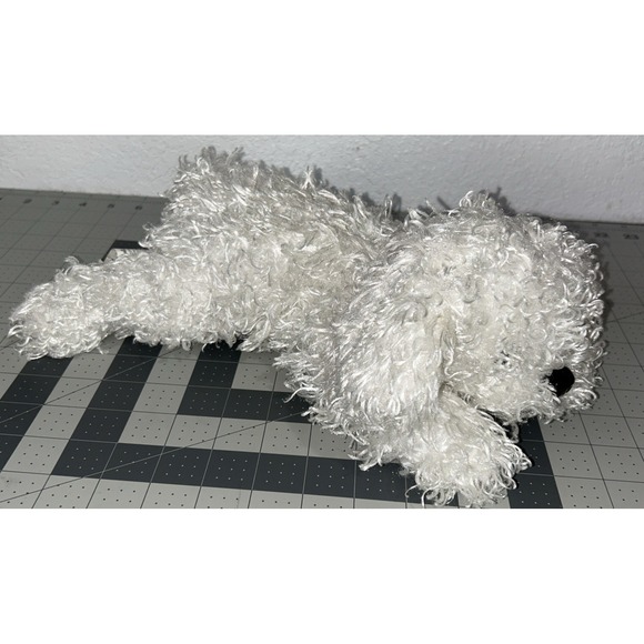 Barbie Plush Dog Light Up Nose Barking Sneezing 2011 Mattel White Pink Collar - Picture 5 of 16